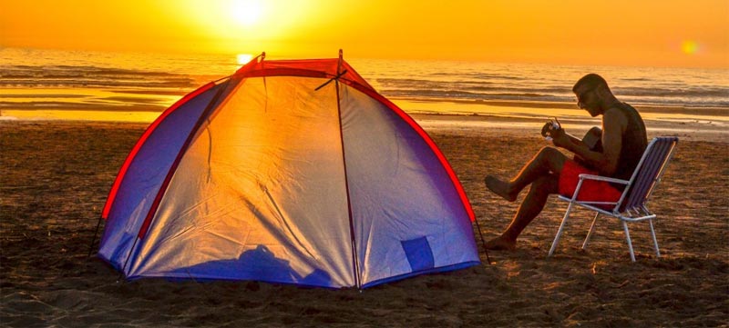 Der Campingplatz in Pjara hat geffnetgeniee einen natrlichen Urlaub! 