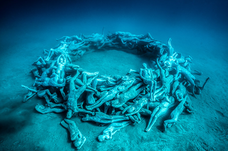 The Lanzarote Atlantic Museum, Spain's first underwater art gallery